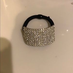 Ponytail bling!